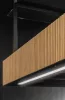 Ciarko Design MINIMAL 1 120 cm fekete sziget páraelszívó (oldalsó panel nélkül)