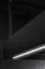 Ciarko Design MINIMAL 1 120 cm fekete sziget páraelszívó (oldalsó panel nélkül)