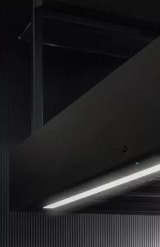 Ciarko Design MINIMAL 1 120 cm fekete sziget páraelszívó (oldalsó panel nélkül)