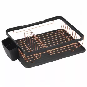 LAVEO Csepegtető szett, fekete / rose gold acél