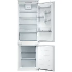   Kluge beépíthető kombi hűtőszekrény alul fagyasztóval, 194L/74L, 35dB