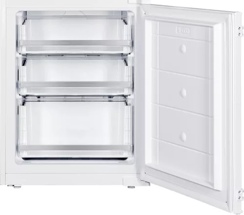 Kluge beépíthető kombi hűtőszekrény alul fagyasztóval, NoFrost, 206L/64L