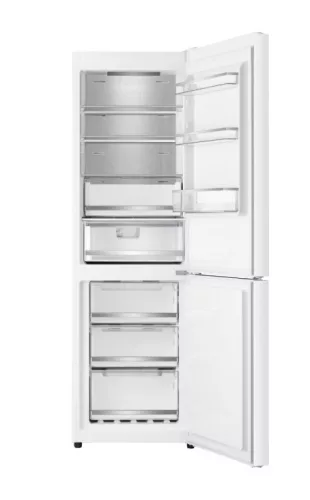 Kluge szabadonálló fehér kétajtós kombi hűtőszekrény, NoFrost, 214L/100L