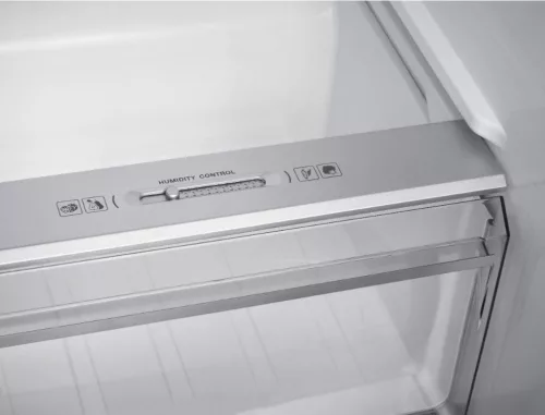 Kluge szabadonálló fekete üveg kétajtós hűtőszekrény, NoFrost, 429L/171L
