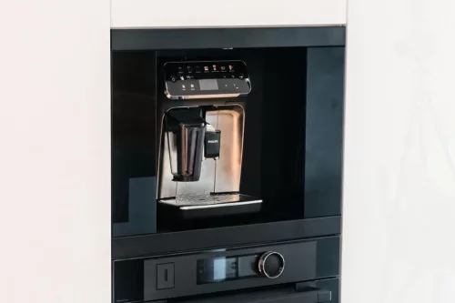 Coffee Case kávéfőző fiók, fekete, 240x325