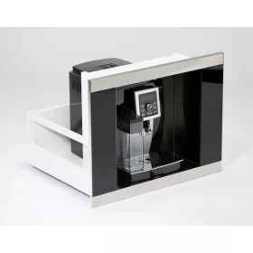 Coffee Case kávéfőző fiók, inox, 254x355