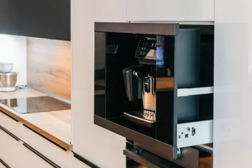 Coffee Case kávéfőző fiók, fekete, 255x365