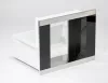 Coffee Case kávéfőző fiók, inox, 300x355