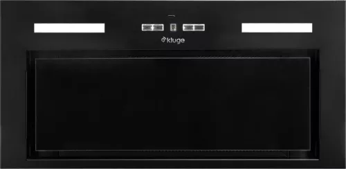 Kluge beépíthető fekete páraelszívó, 60cm, TC
