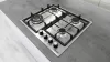 Kluge beépíthető gáz főzőlap, 60 cm, inox, WOK égő