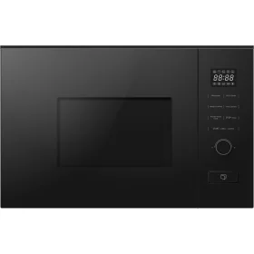   Kluge beépíthető mikrohullámú sütő grillel, 20L, fekete üveg