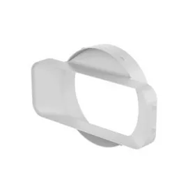   MONNO P-MAS 150 rövid átalakító, 150 mm átm.ről 222x89 mm lapos csatornára
