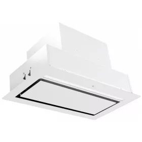   MONNO Aura White 55 cm beépíthető páraelszívó, fehér üveg