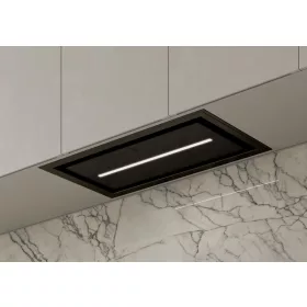 MONNO Uno 55 cm beépíthető páraelszívó, fekete üveg