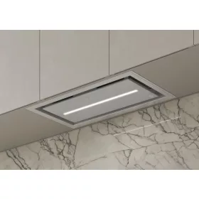 MONNO Uno 55 cm beépíthető páraelszívó, fehér üveg