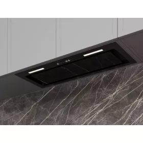 MONNO Luno Black 72 cm beépíthető páraelszívó, fekete