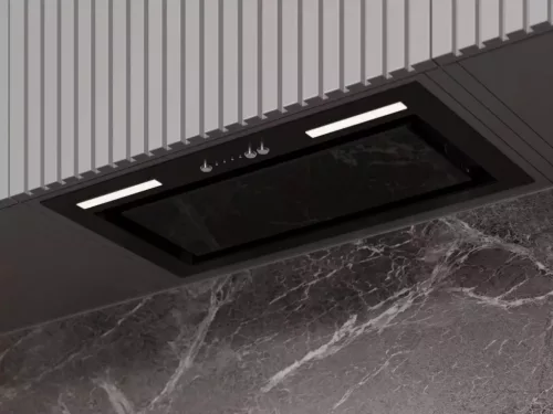 MONNO Luno Black 72 cm beépíthető páraelszívó, fekete