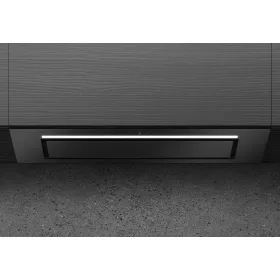   MONNO Aura Black 74 cm beépíthető páraelszívó, fekete üveg