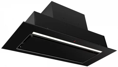 MONNO Aura Black 74 cm beépíthető páraelszívó, fekete üveg