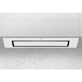   MONNO Aura White 74 cm beépíthető páraelszívó, fehér üveg