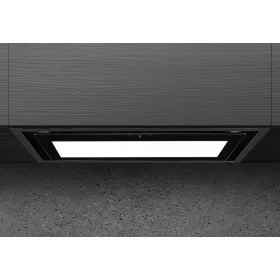   MONNO Su Mini Black 74 cm beépíthető páraelszívó, fekete üveg