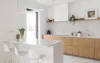 MONNO Su Mini White 74 cm beépíthető páraelszívó, fehér üveg