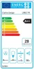 MONNO Uno 74 cm beépíthető páraelszívó, fehér üveg