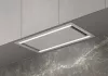 MONNO Duo 74 cm beépíthető páraelszívó, fehér üveg