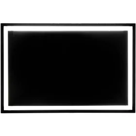   MONNO Su Frame Black mennyezeti páraelszívó, 90x60 cm, fekete üveg