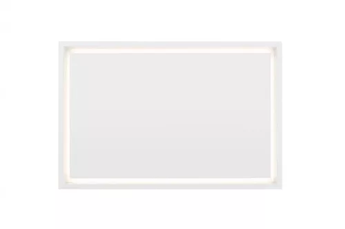 MONNO Su Frame White mennyezeti páraelszívó, 90x60 cm, fehér üveg