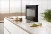 MONNO Moondraft Matte Black/Black Glass 90 pultból kiemelkedő páraelszívó, fekete