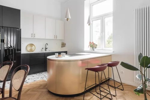 MONNO Moondraft Matte Black/Black Glass 90 pultból kiemelkedő páraelszívó, fekete