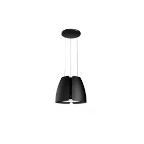   MONNO Miss W Matte Black függesztett sziget páraelszívó, 50 cm, érintésmentes vezérlés, matt fekete