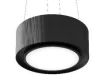 MONNO Mono Light 60 cm függeszett sziget páraelszívó, érintésmentes vezérlés, fekete