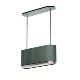   MONNO Mono W 90 cm sziget páraelszívó, érintésmentes vezérlés, zöld