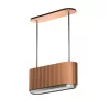 MONNO Mono W 90 cm sziget páraelszívó, érintésmentes vezérlés, rose gold