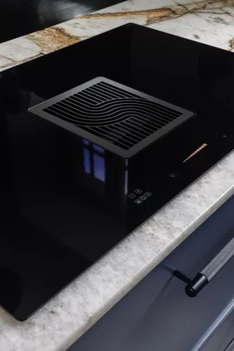 MONNO Wizard 2.0 indukciós főzőlap beépített páraelszívóval, 83 cm, fekete