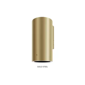   MONNO Tubus Gold Steel fali páraelszívó, 38 cm, érintésmentes vezérlés, arany