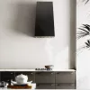 MONNO Minimal 3 Black fali páraelszívó, 40 cm, fekete
