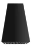 MONNO Minimal 3 Black fali páraelszívó, 40 cm, fekete