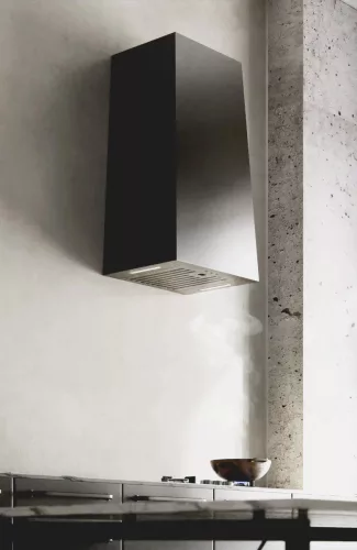 MONNO Minimal 3 Black fali páraelszívó, 40 cm, fekete