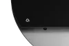 MONNO Eclipse Black/Inox fali páraelszívó, 60 cm, fekete/inox