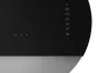 MONNO Eclipse Black/Inox fali páraelszívó, 60 cm, fekete/inox