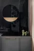 MONNO Eclipse Black/Rose Gold fali páraelszívó, 60 cm, fekete/rose gold