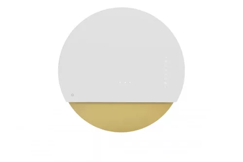 MONNO Eclipse White/Gold fali páraelszívó, 60 cm, fehér/arany