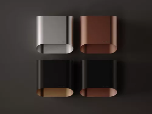 MONNO Simple fali páraelszívó ,60 cm, fekete/rose gold