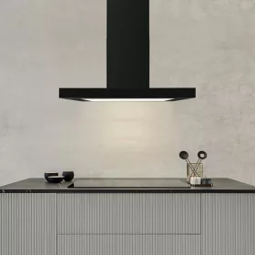 MONNO T-Light Black 90 fali páraelszívó, 90 cm, fekete