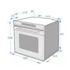 Pando PHP-864 Multifunkciós pirolitikus sütő