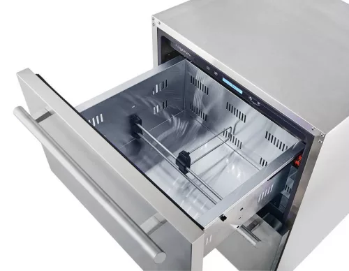 FrigaluX Kültéri inox hűtő RE2T136A pult alá építhető és szabadonálló, 77 L