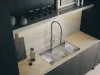 LAVEO MARMARA kétmedencés inox mosogató